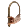 CONECTOR TIERRA CU P/CABLE 4AWG-2/0AWG A TUBO 2-1/2" Ø2-1/2"-2-7/8" UL