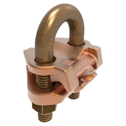 CONECTOR TIERRA CU P/CABLE 4AWG-2/0AWG A TUBO 3/8" Ø5/8"-3/4" UL
