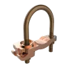 CONECTOR TIERRA CU P/CABLE 4AWG-4/0AWG A TUBO 1-1/4"-2" PERNO 3/8" UL