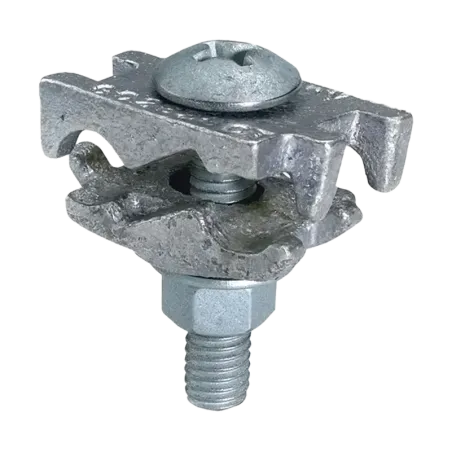 CONECTOR TIERRA DOBLE CU/ES P/2 CABLES PARAL. 2/0AWG - 250MCM A BARRA C/PERNO Ø2-1/4'' UL