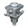 CONECTOR TIERRA DOBLE CU/ES P/2 CABLES PARAL. 2AWG-2/0AWG A BARRA C/PERNO HDG DE 2-1/4'' UL