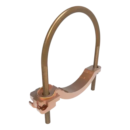 CONECTOR TIERRA P/CABLE 4AWG-4/0AWG A TUBO 4"-5" PERN 3/8" UL