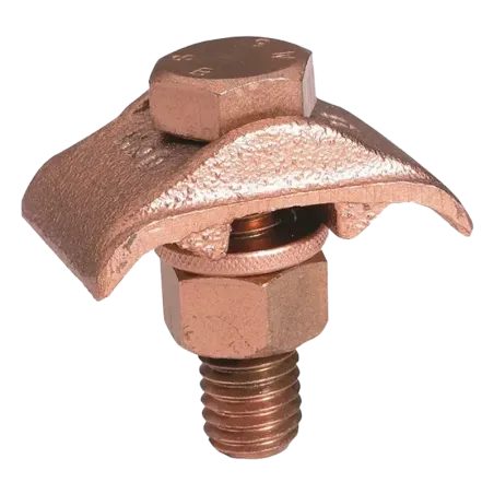 CONECTOR TIERRA SIMPLE P/2 CABLES 2/0-250MCM A BARRA 1 PERNO 1/2'' UL