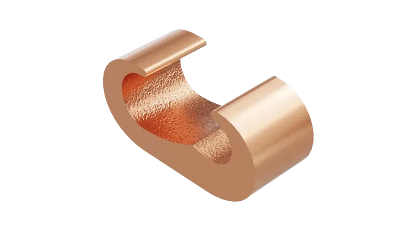 CONECTOR TIERRA TIPO "C" CU P/CABLE 3/0AWG-250MCM DERV. 6AWG-2/0AWG VAr:  1/2"-5/8" UL