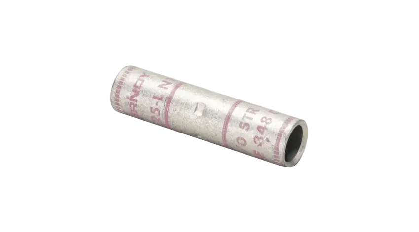 CONECTOR TUBULAR DE COMPRESION BARRIL STD CU/ES #2AWG 90°C, 35kV, UL/C