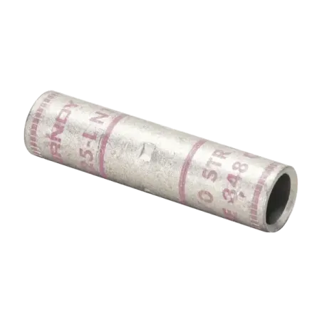CONECTOR TUBULAR DE COMPRESION BARRIL STD CU/ES #6AWG 90°C, 35kV, UL/C