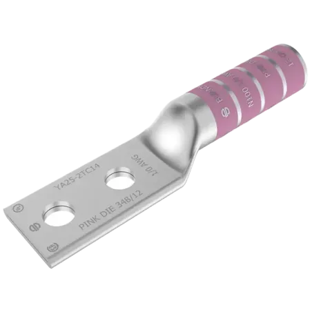 TERMINAL DE COMPRESION BARRIL LARGO CU/ES #1/0AWG 2Ø1/2" EEH:1-3/4"