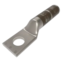 TERMINAL DE COMPRESION BARRIL LARGO CU/ES #2AWG Ø1/2" 35kV, UL