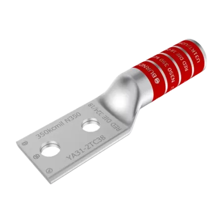 TERMINAL DE COMPRESION BARRIL LARGO CU/ES 350MCM 2Ø1/2" EEH:1-3/4"