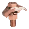 CONECTOR MECANICO CU TIPO GBM P/CABLE 4AWG-2/0AWG A BARRA 1/4" PERNO 3/8" UL