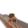 CONECTOR MECANICO CU TIPO GBM P/CABLE 4AWG-2/0AWG A BARRA 1/4" PERNO 3/8" UL