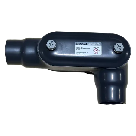 CAJA CONDULET FORM 7 TIPO LL 4" REVESTIDA DE PVC, ETL