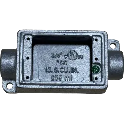 CAJA CONDULET TIPO FSC HIERRO 3/4"