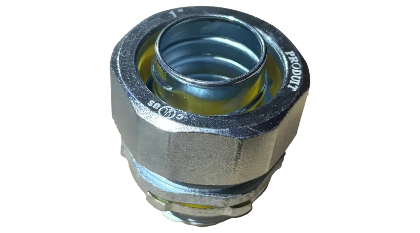 CONECTOR LIQUIDTIGHT RECTO AISL. HIERRO 4" UL