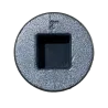 TAPON CABEZA HUECA ACERO 2"