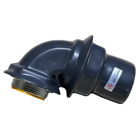 CONECTOR CURVO LIQUIDTIGHT ACERO DE 3/4"X90° REVESTIDO DE PVC, UL