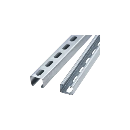CANAL STRUT ALTO RANURADO ACERO 1-5/8"X1-5/8"X10FT e:2.6mm EG
