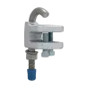 ABRAZADERA CABLE TRAY P/TUBO HIERRO 1-1/2"
