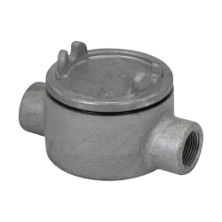 CAJA REDONDA TIPO GUAC AL.1-1/2" COVER Ø5" NEMA 7, CL1 DIV1&2, UL