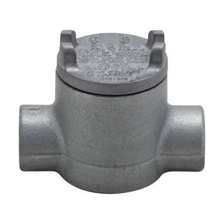 CAJA REDONDA TIPO GUAC HIERRO 1/2" COVER Ø3" NEMA 7, CL1 DIV1&2, UL