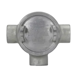 CAJA REDONDA TIPO GUAT HIERRO 1-1/4" COVER Ø3-5/8" NEMA 7, CL1 DIV1&2, UL