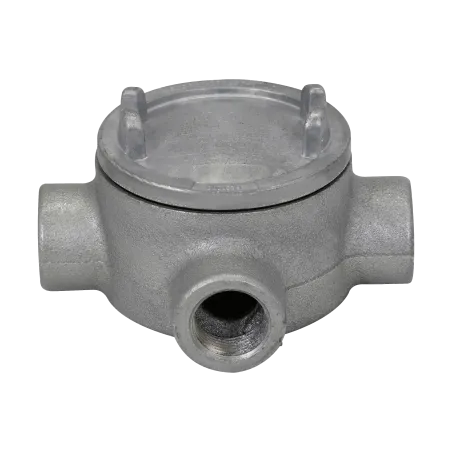 CAJA REDONDA TIPO GUAX AL. 1-1/2" COVER Ø5'' NEMA 7, CL1 DIV1&2, UL