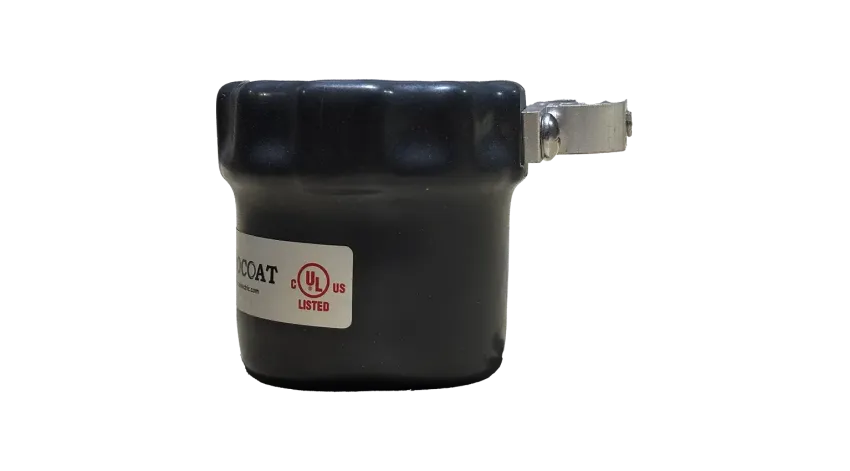 TUERCA BUSHING HIERRO 3" REVESTIDA DE PVC C/TERM. AL #1-0-8AWG UL
