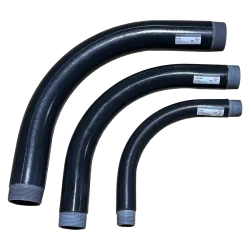 CURVA CONDUIT RGS 1"X90° REVESTIDA DE PVC, UL