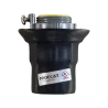CONECTOR CONDUIT TIPO HUB C/AISLAMIENTO ACERO 2" REVESTIDO DE PVC, UL