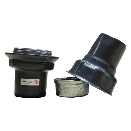 UNION UNIVERSAL ANTIEXPLOSIVO DE ACERO H/H 2" REVESTIDA DE PVC, CL1 DIV1&2, UL/CSA