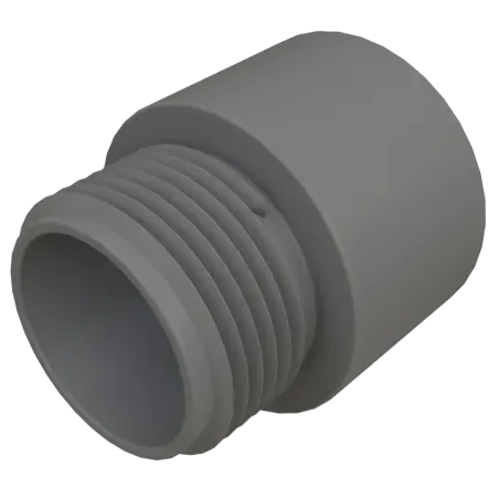 ADAPTADOR MACHO PVC SCH40/80 1" UL