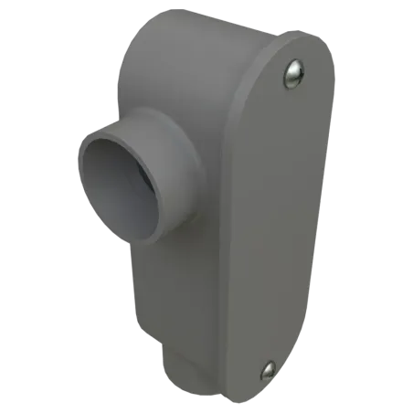 CAJA CONDULET TIPO LR C/TYE PVC SCH40 1-1/2" UL