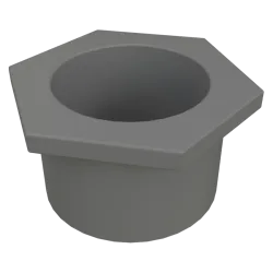 REDUCCION BUSHING PVC Ø1-1/2"X1-1/4", UL
