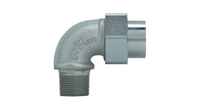 UNION UNIVERSAL ANTIEXPLOSIVO HIERRO 90° H-M 3/4"X3/4" CL1 DIV1&2, UL