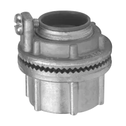 CONECTOR CONDUIT TIPO HUB MYERS C/AISLAMIENTO AL. 1-1/2" UL
