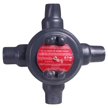 CAJA REDONDA TIPO GUAX AL. 1-1/2" COVER Ø5'' REVESTIDA DE PVC, NEMA 7, CL1 DIV1&2, UL