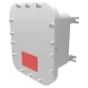 CAJA DE DISTRIBUCIÓN EXBLTP AL. 10"X10"X6" NEMA 4X, CL1 DIV1&2, CSA/IECEx/UL