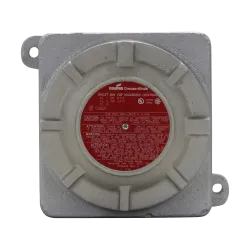 CAJA DE DISTRIBUCIÓN TIPO GUB AL. 6-1/2"X7"X5-3/4" C/TAPA Ø5-3/8", NEMA 7, CL1 DIV1&2, UL