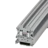 BORNE DE PASO UT 2,5 - GRIS 2C 32A 1000V 0.14-4mm2 (26-12AWG) CNX TORN, UL94 V0 Ex-e