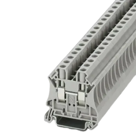 BORNE DE PASO UT 6 - GRIS 2C 57A 1000V 0.20-10mm2 (24-8AWG) CNX TORN, UL94 V0 Ex-e