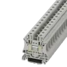 BORNE DE PASO UT 10 - GRIS 2C 76A 1000V 0.50-16mm2 (20-6AWG) CNX TORN, UL94 V0 Ex-e