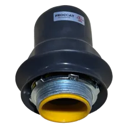 CONECTOR RECTO LIQUIDTIGHT HIERRO 4" REVESTIDO DE PVC, UL