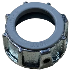 TUERCA BUSHING DE HIERRO C/AISL. 1-1/2" HDG+RECUBIERTA DE ZINC, UL