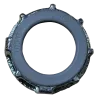 TUERCA BUSHING DE HIERRO C/AISL. 2" HDG+RECUBIERTA DE ZINC, UL