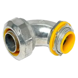CONECTOR LIQUIDTIGHT CURVO ZDC 3/4"X90° UL