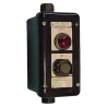 ESTACION DE CONTROL P/1 O 2 PULSADORES FRP C/HUB Ø3/4" NEMA 4X, CL1 DIV2, UL