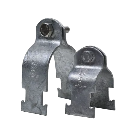 ABRAZADERA STRUT DE ACERO RIGIDO 1-1/2" HDG