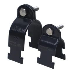 ABRAZADERA STRUT DE ACERO RIGIDO 1/2" REVESTIDA DE PVC, UL