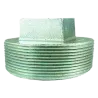 TAPON CABEZA CUADRADA ALUMINIO 4" CL1 DIV1&2