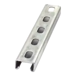 CANAL STRUT BAJO RANURADO ACERO 1-5/8"X13/16"X10FT e:2.6mm EG